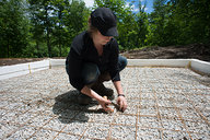 Tara Tying 6x6 Wire Mesh Together